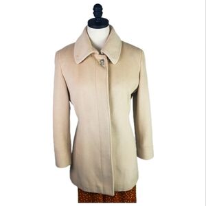 Calvin Klein Womens Angora/Wool Blend Coat Size 4